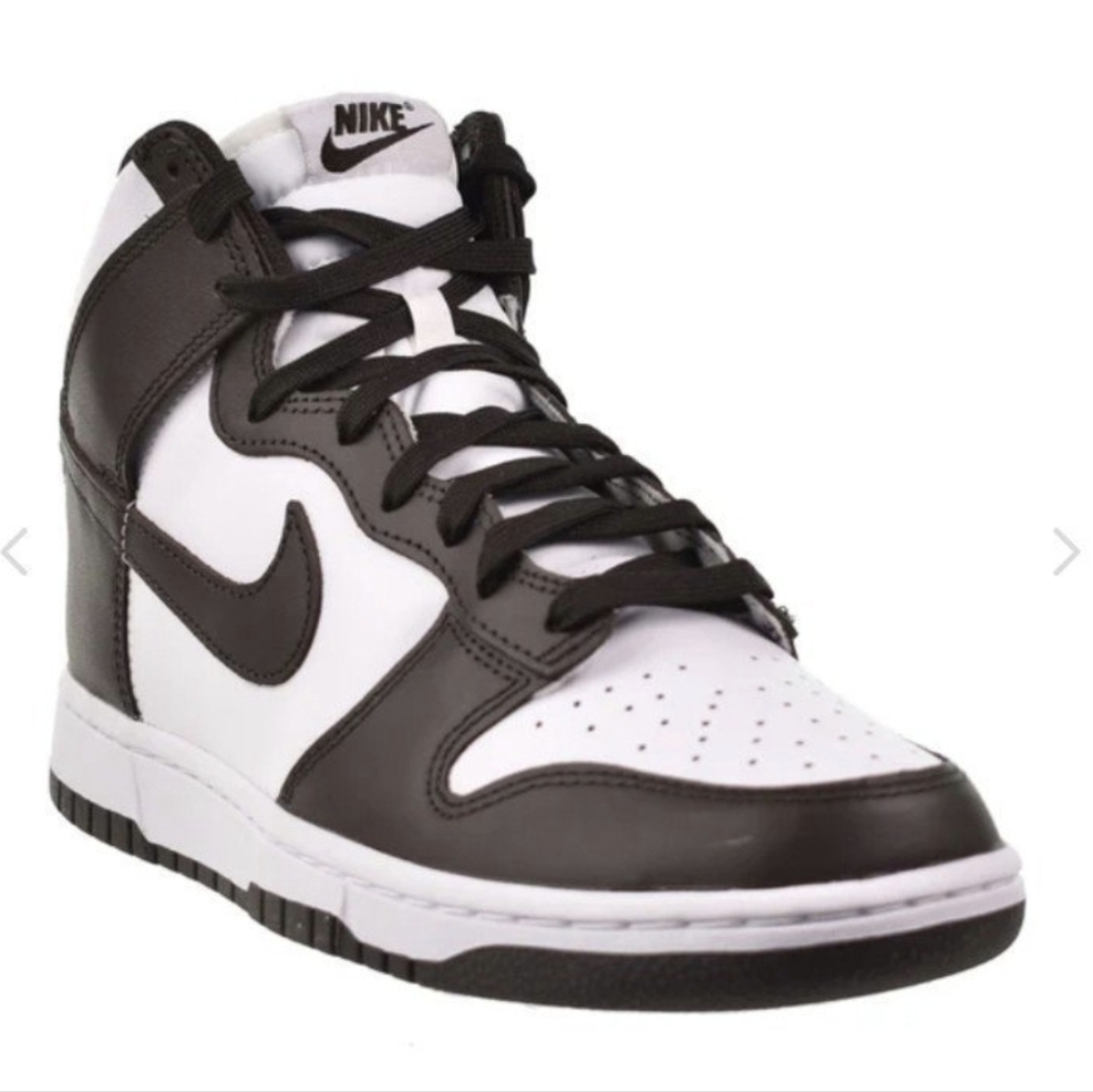 Nike Dunk High Retro  Men's Shoes White/ Brown Size 8.5